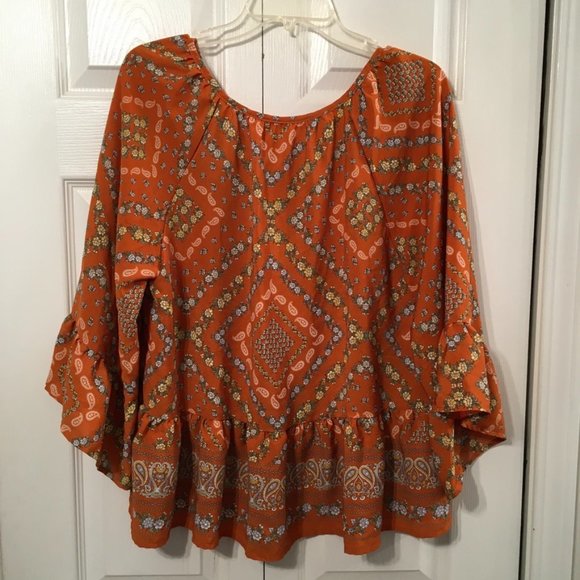 Ces Femme Sheer Blouse - Picture 4 of 5